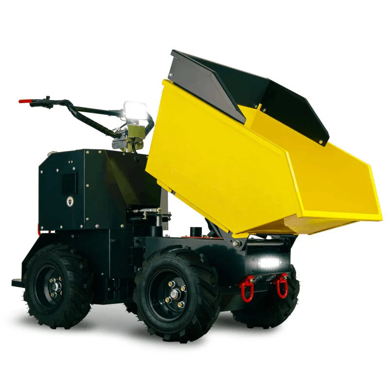 Electric 4x4 wheel barrow/dumper